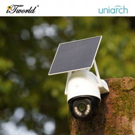 Uniarch P2G 4G 3MP Outdoor PT 4G Solar Camera Auto Tracking Night Vision