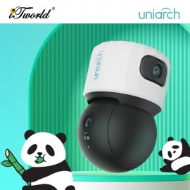 Uniarch S3S 10MP Dual Lens WiFi PT CCTV Indoor Camera 360 Auto Tracking Dual View Night Vision