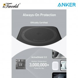 Anker MagGo Power Bank (10,000mAh, 15W) A1654 - Black