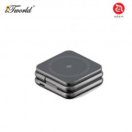 ADAM Elements Mag 3 Magnetic 3in1 Foldable Travel Charging Station AACADMAG3OGGY 840741114457