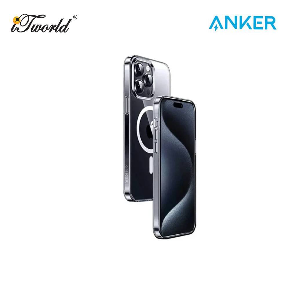 Anker iPhone 15 Clear Magnetic Phone Case A90A5