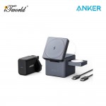 Anker 3-in-1 Cube with MagSafe Y1811 - Gray