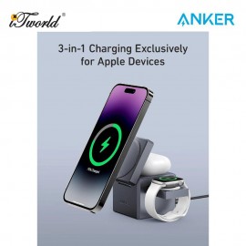 Anker 3-in-1 Cube with MagSafe Y1811 - Gray