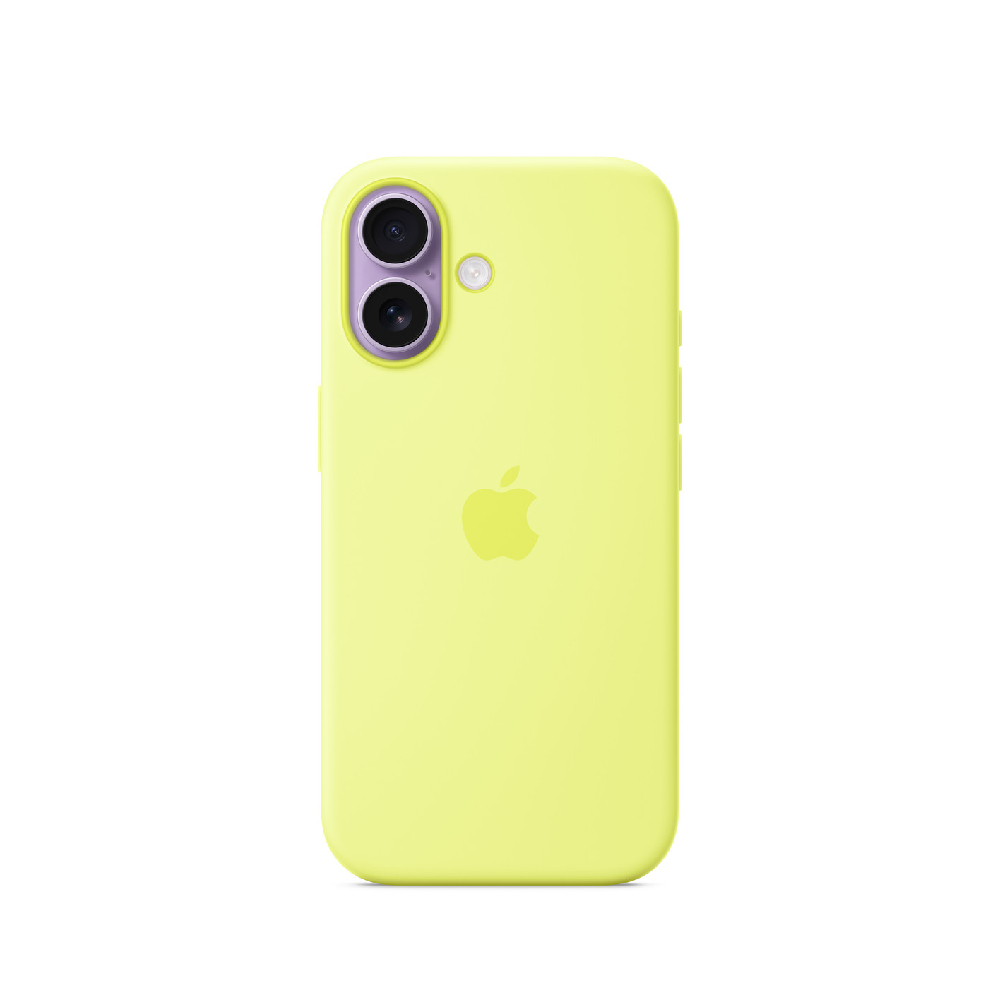 Apple iPhone 17 Silicone Case with MagSafe - Neon Yellow