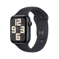 (2023) Apple Watch SE GPS  Cellular 44mm Midnight Aluminium Case with Midnight Sport Band - M/L