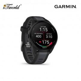 Garmin Forerunner 165 GPS Running Smartwatch - Black/Slate