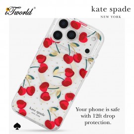 Kate Spade Cherry Dot Protective Hardshell - iPhone 17 Pro