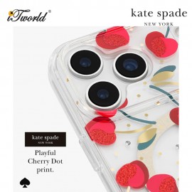 Kate Spade Cherry Dot Protective Hardshell - iPhone 17 Pro