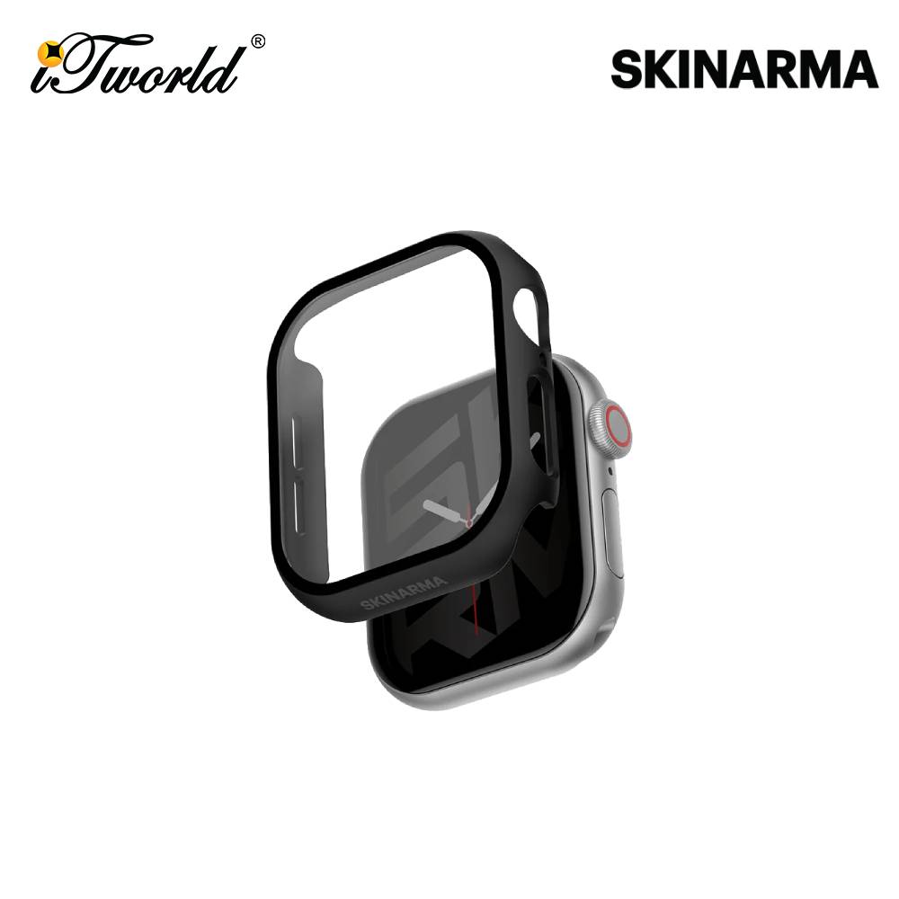 Skinarma Gado Case with Glass Shield for Apple Watch 42mm - Black 8886461246919