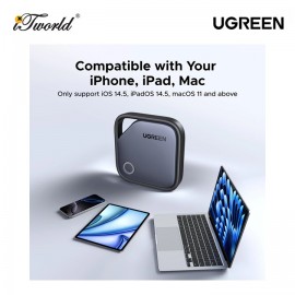UGREEN Smart Bluetooth Finder for iOS Devices - 2 Pack (Version 2, Rechargeable) UG-CM919-75119A