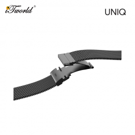 Uniq Dante Pro Self-Adjustable Mesh Steel Band for Apple Watch 49/46/45/44mm - Titanium Silver 8886463692240