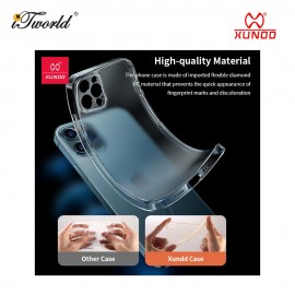 XUNDD iPhone 14 6.1" Diamond Matte PC series Clear