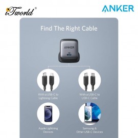 Anker Nano II USB-C 65W Adapter Charger - Black