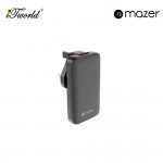 Mazer GaNPrestige Slim 65W GaN Wall Charger With Travel Pins (2 Ports) – Black 8881304545037