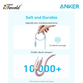Anker Zolo USB-C to USB-C Cable (1.5m, 240W) - Black A8060
