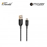 Mazer Infinite.Link Pro 3 USB C to USB A Braided Cable 8881304542128