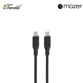 Mazer Infinite.Link 3 Flex USB C to USB-C 240W - Black 8881304544467