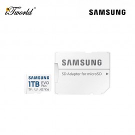 Samsung EVO Plus microSD Card (2024) 1TB - White