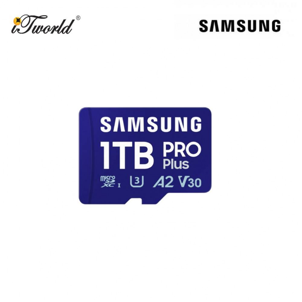 Samsung PRO Plus microSD Card 1TB - Blue