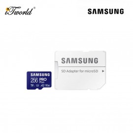 Samsung EVO Plus microSD Card (2024) 256GB - White
