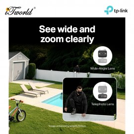 [FREE GIFT] TP-Link Tapo C645D KIT Solar-Powered Dual-Lens Pan/Tilt Security Camera Kit 2K 3MP