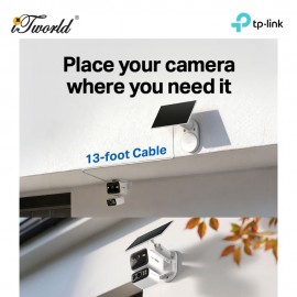 [FREE GIFT] TP-Link Tapo C645D KIT Solar-Powered Dual-Lens Pan/Tilt Security Camera Kit 2K 3MP