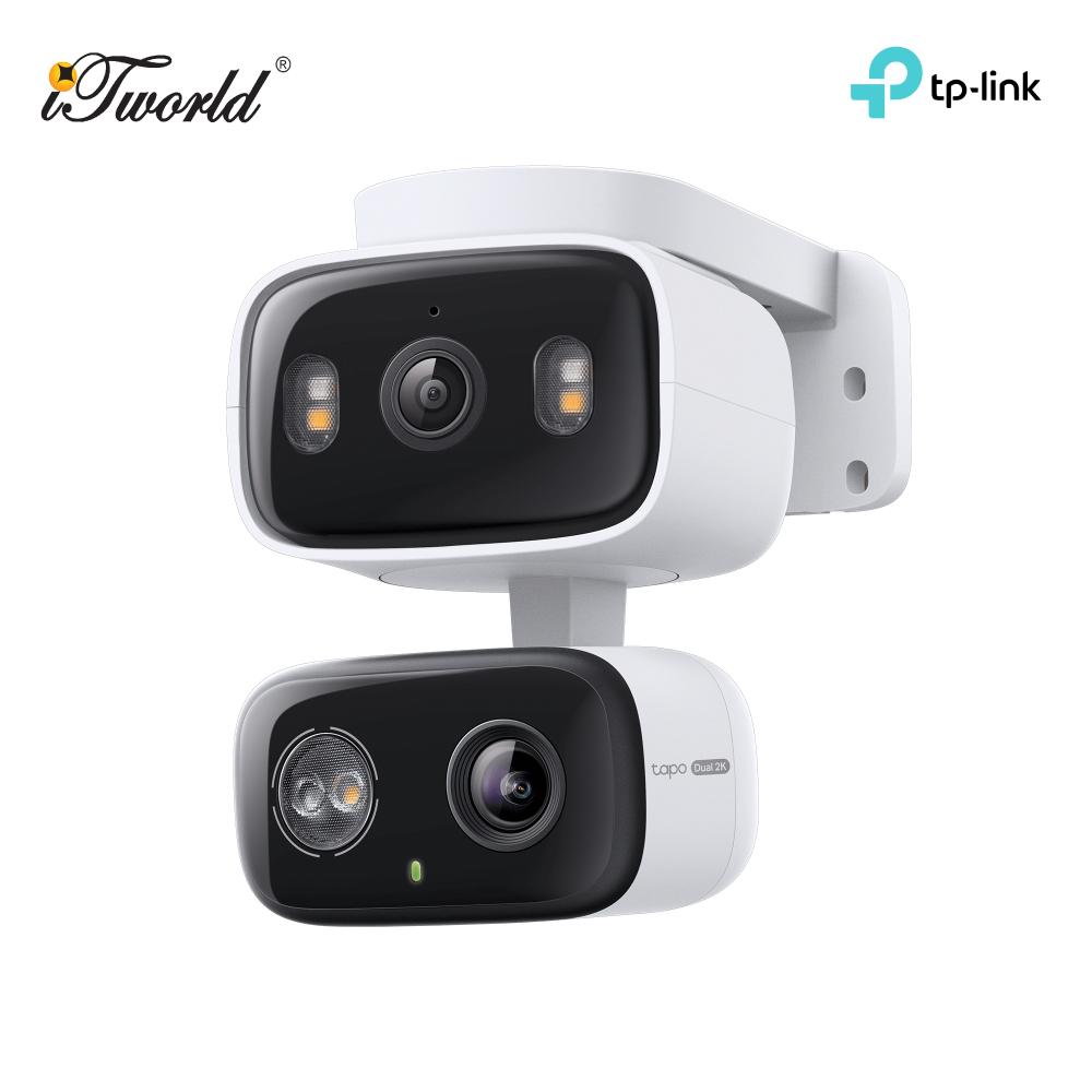 TP-Link Tapo C246D Indoor/Outdoor Dual Lens Pan/Tilt Security Camera