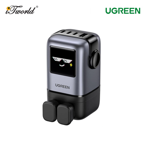 UGREEN UNO RG 100W 3C1A ROBOTGAN FAST CHARGER (GREY) UG-X688-45648B