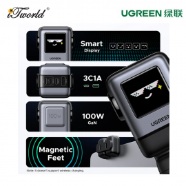 UGREEN UNO RG 100W 3C1A ROBOTGAN FAST CHARGER (GREY) UG-X688-45648B
