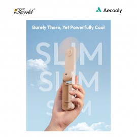 Aecooly Pocket 01 Foldable Handheld Fan- Beige 6977924930055
