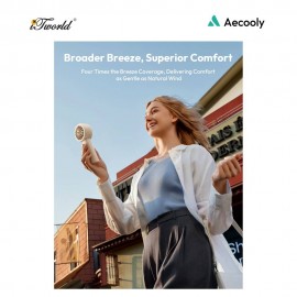 Aecooly Halo 01 Portable Handheld Fan- Beige 6977924930093