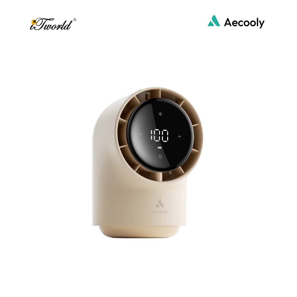 Aecooly Chic 01 Lite Portable Desk Fan-Beige 6977924930178