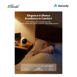 Aecooly Chic 01 Lite Portable Desk Fan-Beige 6977924930178