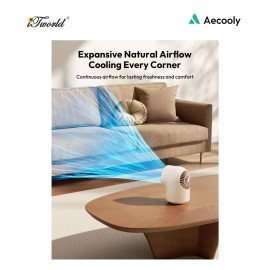 Aecooly Chic 01 Lite Portable Desk Fan-Beige 6977924930178