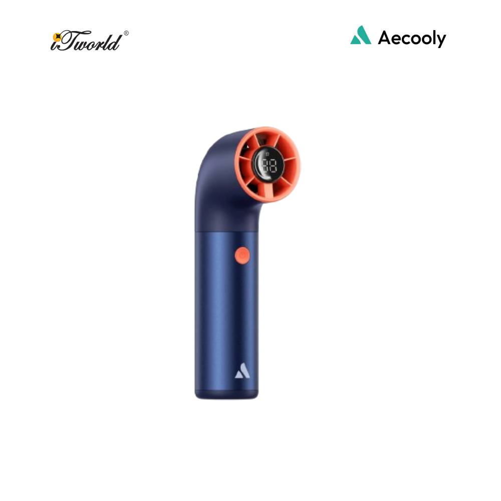 Aecooly Aero Ultra Hanheld High Speed Fan-Blue & Orange 6977924930321