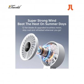 Jisulife Foldable HandHeld Fan Life7 - 3600mAh Black 6975061532569