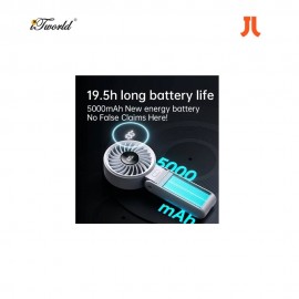 Jisulife Foldable HandHeld Fan Life7 - 3600mAh Black 6975061532569