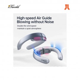 Jisulife Bladeless Neck Fan Pro1 - Grey / Silver 6975061533573