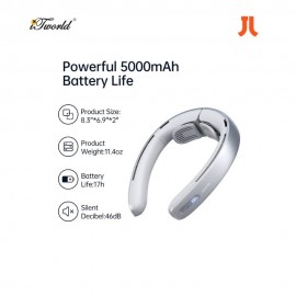 Jisulife Bladeless Neck Fan Pro1 - Grey / Silver 6975061533573