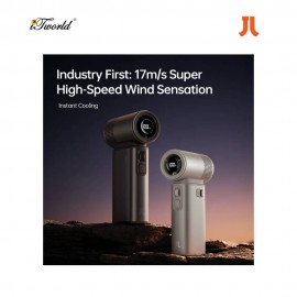 Jisulife Handheld Fan Ultra2 with Powerbank & Flashlight -Light Brown 6975061533986