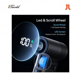 Jisulife Handheld Fan Ultra2 with Powerbank & Flashlight -Light Brown 6975061533986