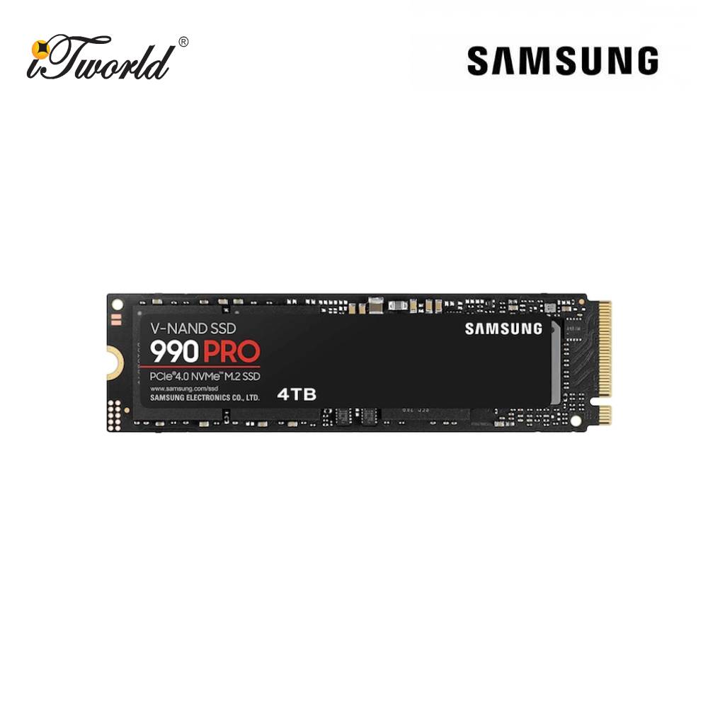 SAMSUNG 990 PRO PCIe 4.0 NVMe M.2 SSD 4TB