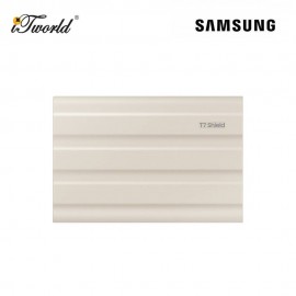 Samsung Portable SSD T7 Shield USB 3.2Gen 2 2TB - Moonrock Beige