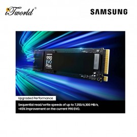 Samsung 990 EVO Plus NVMe M.2 SSD 4TB - Black