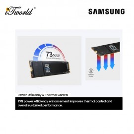 Samsung 990 EVO Plus NVMe M.2 SSD 4TB - Black