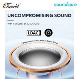 Anker Soundcore AeroFit Pro Secure Open-Ear Sport Earbuds A3871 - Black 