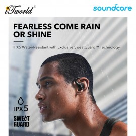 Anker Soundcore AeroFit Pro Secure Open-Ear Sport Earbuds A3871 - Black 