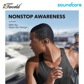 Anker Soundcore AeroFit Pro Secure Open-Ear Sport Earbuds A3871 - Black 