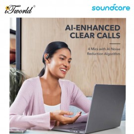 Anker Soundcore AeroFit Superior Comfort Open-Ear Earbuds A3872 - White 