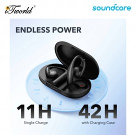 Anker Soundcore AeroFit Superior Comfort Open-Ear Earbuds A3872 - White 